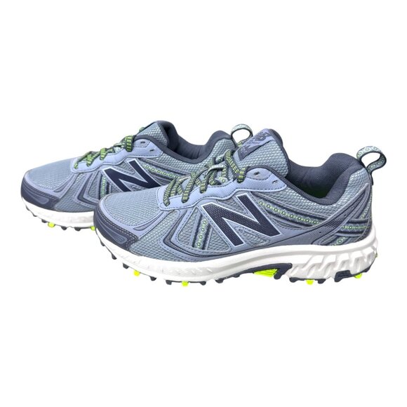 New Balance 410 V5 Trail Running Shoes Gray Neon Athletic Sneakers 6.5 - Picture 6 of 10